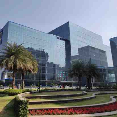 Frontyard in Reliance JIO Head Quarter