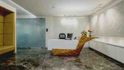 Office Reception in Aurore Life Sciences Office