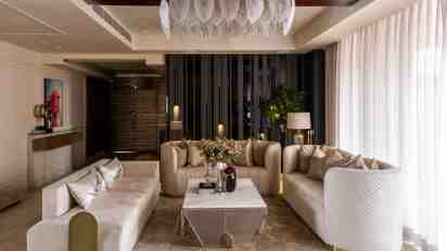 Living Room in Cleo Gold Apartment