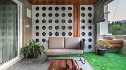 Balcony in 57 Luxuria Apartment