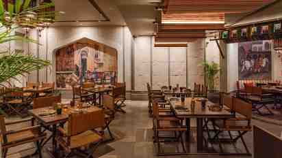 Restaurant Interior in Loya Restaurant