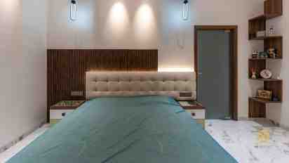 Bedroom in Hitesh & Vishal Shah Residence