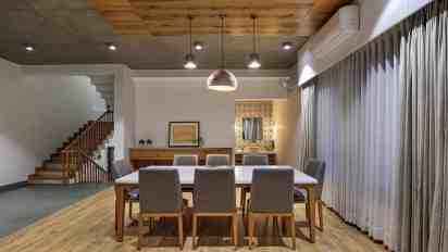 Dining Room in Sharma Residence