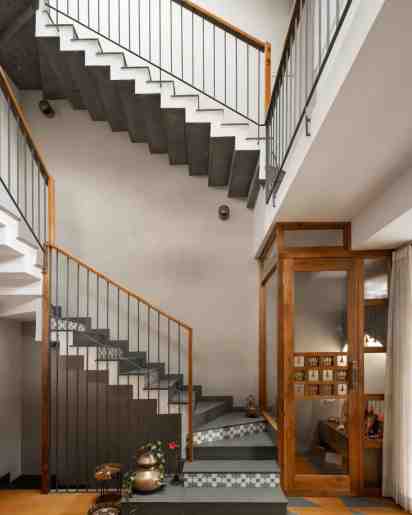 Staircase in Villa 55 Ahaladham