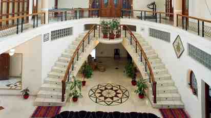 Staircase in Chitkara House