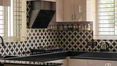 Kitchen in Aham House