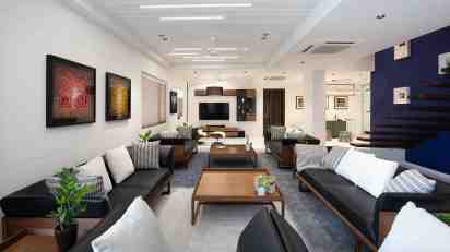 Living Room in Pafekuto Penthouse