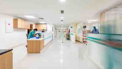 Nurse Station in Sarvesh Health City Hospital