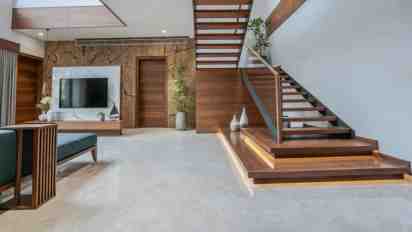 Transitional Space in Mr. Nihas Residence