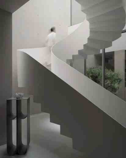 Staircase in BB 214 Residence