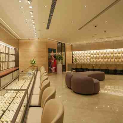 Showroom Interior in Regal Jewellery Showroom