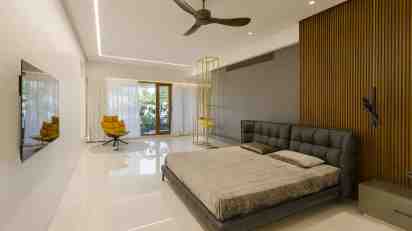 Bedroom in the Gauribidanur Residence