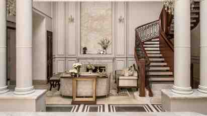Staircase in Anugraha Residence