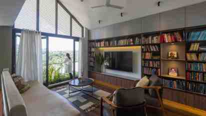 Living Room in Fern Hill House