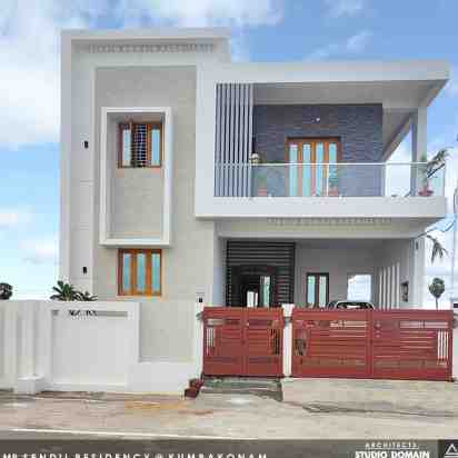 House Exterior in Sendil Residence