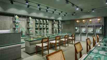 Showroom Interior of Sunrise Silversmiths Jewellery