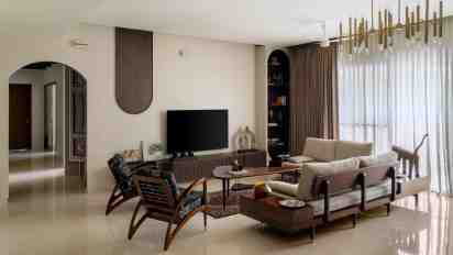 Living Room in Heritage Reimagined House