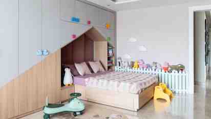 Kid's Bedroom in The Ivory House