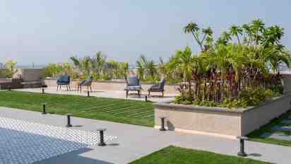 Terrace Garden in Luxuria Apartment