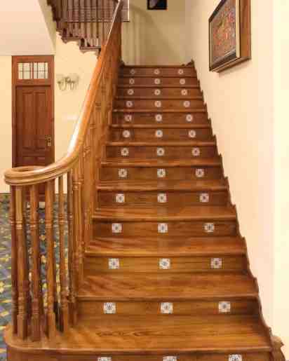 Staircase in Pedanandipadu House