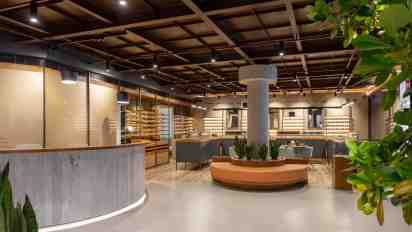 Showroom Interior in Janatha Opticals