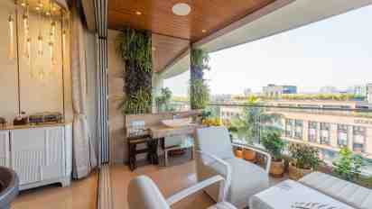 Balcony designed by Metaphors Design