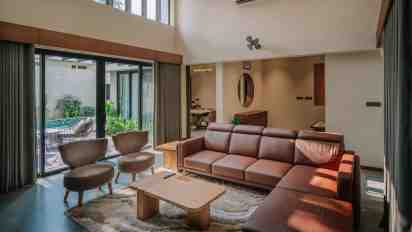 Living Room in Mr. Thejus Residence