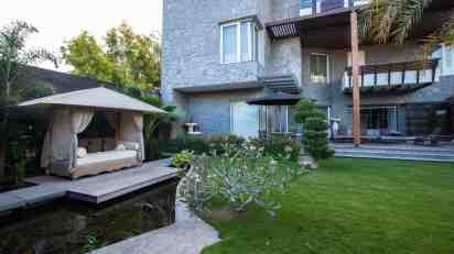 Backyard in Epsilon Residence