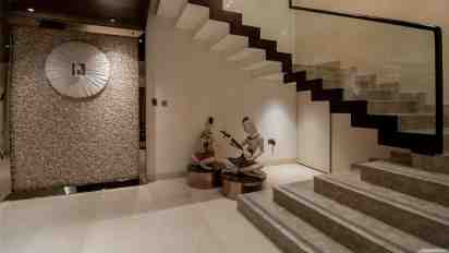 Staircase in Sam Patel House