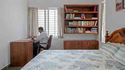 Bedroom in Gopikrishnan & Meera Residence
