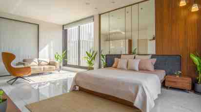 Bedroom in Harisar Villa
