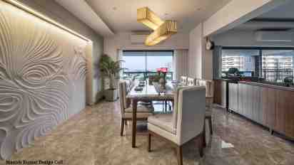 Dining Room in Chawla Residence