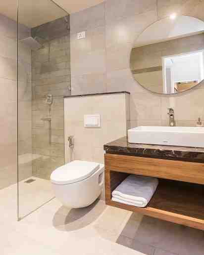 Bathroom In  Mumbai Houzz Apartment