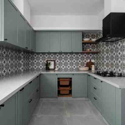 Kitchen in The Slow Home Apartment