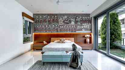 Bedroom in Singhania Residence