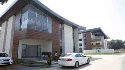 School Exterior of The Charter School