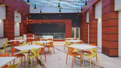 Hospital Cafeteria in Rajiv Gandhi Cancer Institute and Research Centre (RGCI & RC)
