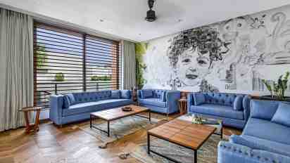 Living Room in Jain Residence