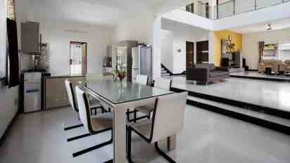 Dining Room in Neelankarai Residence