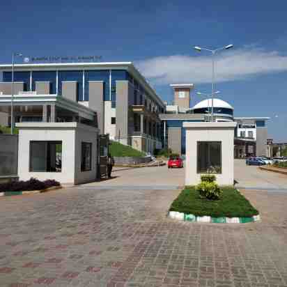 Hospital Exterior of Sri Jayadeva Institute of Cardio Vascular Science and Research