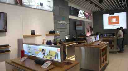 Showroom Interior in JBL & Harman Kardon Showroom