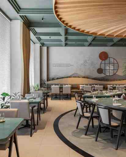 Restaurant Interior of Sansai Restaurant video thumbnail