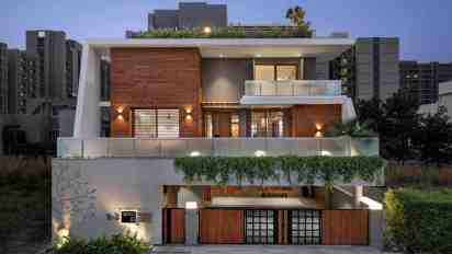 House Exterior Of Jain Residence