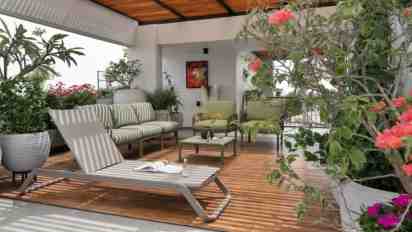 Balcony in Mr. Prasanth House