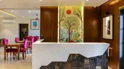 Hotel Reception in Pandav Retreat Resort