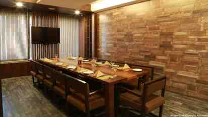 Restaurant Interior in 70 Degrees East Restarunt
