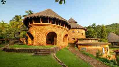 Wellness Retreat Exterior of SwaSwara Wellness Retreat