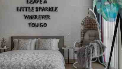 Bedroom in House of Greys