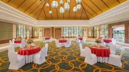 Banquet Hall Interior in Ananta Pushkar Resort