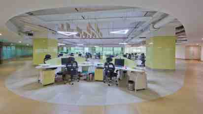Office Workstation in Jaquar Global Head Quarters